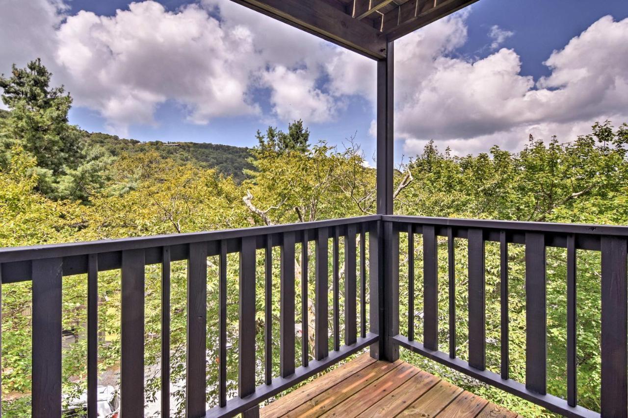 Beech Mountain Condo With Balcony, Walk To Resort! Dış mekan fotoğraf