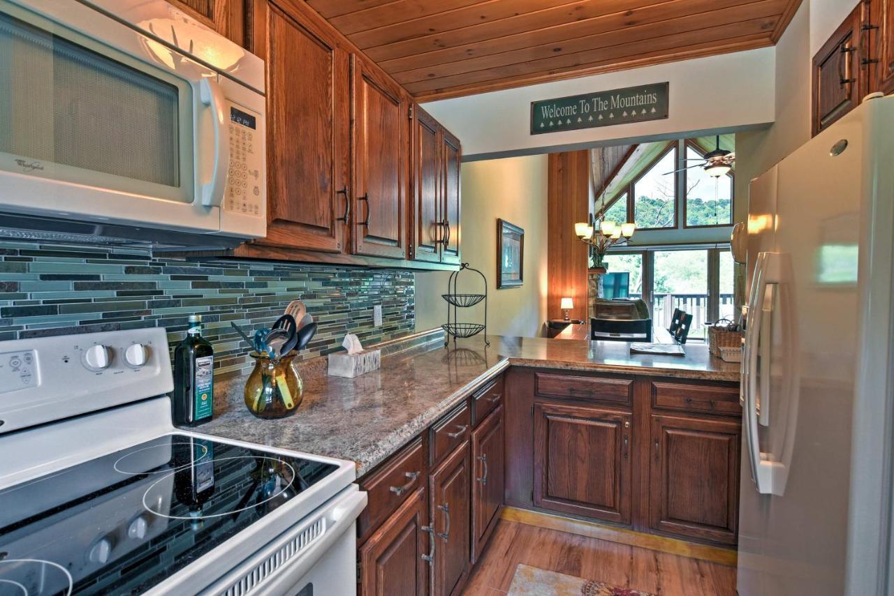 Beech Mountain Condo With Balcony, Walk To Resort! Dış mekan fotoğraf