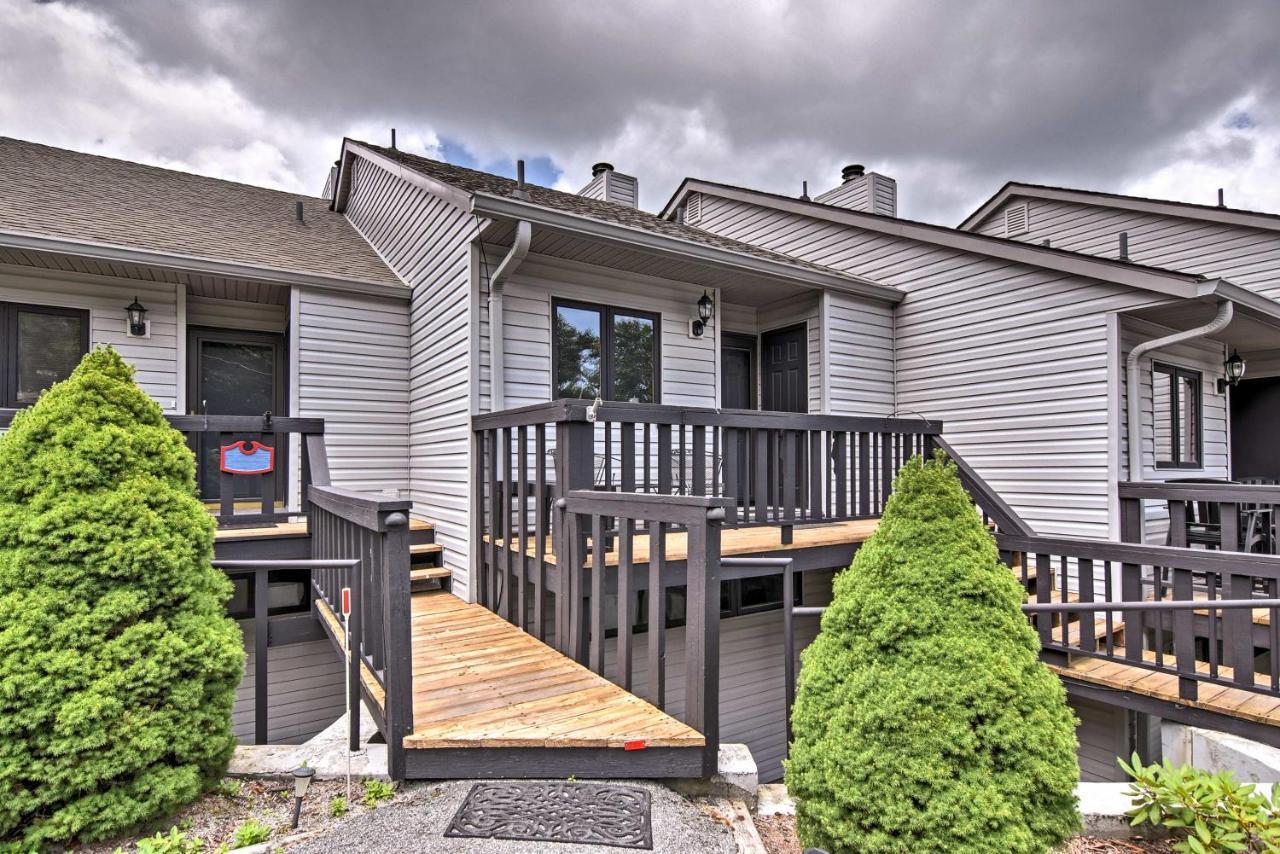 Beech Mountain Condo With Balcony, Walk To Resort! Dış mekan fotoğraf