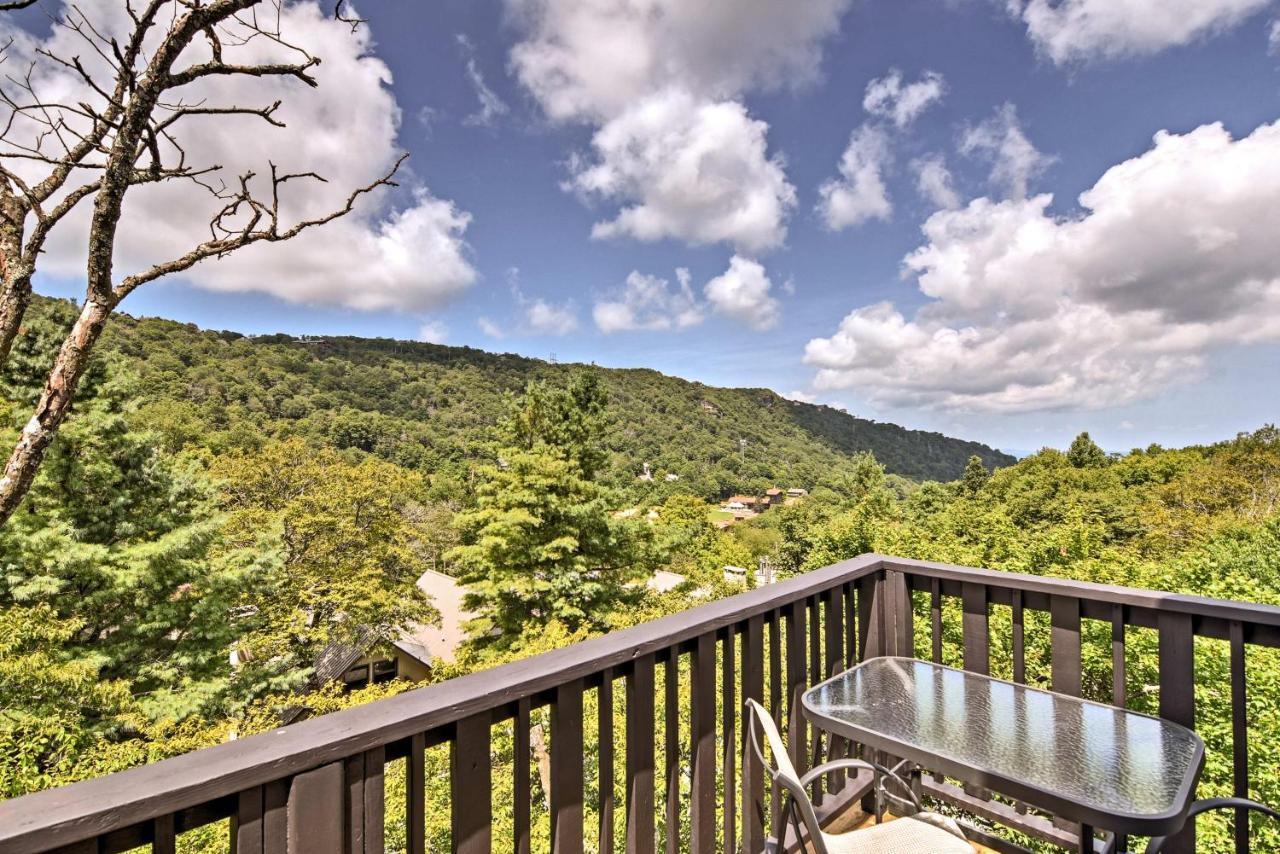 Beech Mountain Condo With Balcony, Walk To Resort! Dış mekan fotoğraf